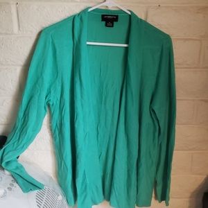 NWT Liz Claiborne light knit open cardigan